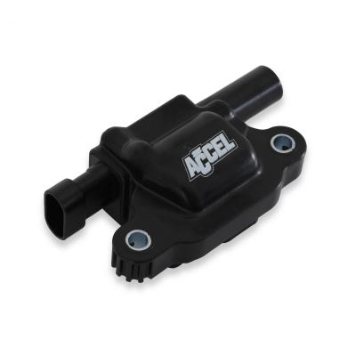 Gen V GM Coils, 2014 And Up, Black, Square 8 Pack Performance Coils For 2014 And Up GM Gen V Direct Injected Engines ACCEL