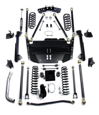 97-06 Jeep Wrangler TJ SWB 4 Inch Pro LCG Long Arm Suspension System No Shocks TeraFlex