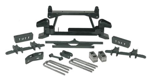 6 Inch Lift Kit 92-98 Chevy/GMC Suburban 2500 8 Lug Fits Models with stamped lower Control Arms Tuff Country