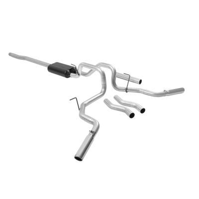 Force Ii Cat-Back Exhaust System 2004-2008 Ford F-150 &amp; Lincoln Mark Lt Trucks With A 4.6L Or 5.4L Engine Mild Sound Flowmaster