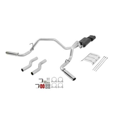 American Thunder Cat-Back Exhaust System 2000-2006 Toyota Tundra With 4.7L Engine Fits 2/4 Wheel Drive Models And All Wheelbases Aggressive To Moderate Sound Flowmaster
