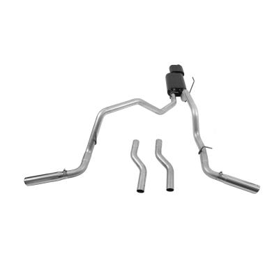 American Thunder Cat-Back Exhaust System 2000-2006 Toyota Tundra With 4.7L Engine Fits 2/4 Wheel Drive Models And All Wheelbases Aggressive To Moderate Sound Flowmaster