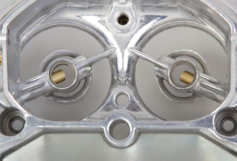 Street Demon Carburetor Shiny/Shiny 625 Cfm Vacuum Secondaries Gasoline Demon Fuel Systems