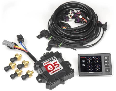 Ridepro E5 Air Suspension Control System Ecu Touch Screen Display Pressure Sensors And Wiring Harnesses Ridetech