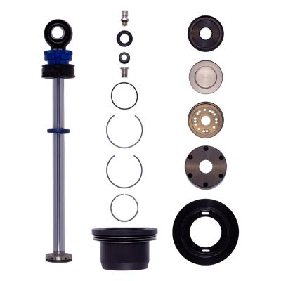 Suspension Shock Absorber XVA-BV 1-Way Adjustable 8 Inch LMSC Rear Monotube Clear Anodized Threaded Body Large Bulb Screw Top (Coilover) XVA Series Bilstein