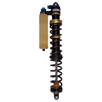 Suspension Shock Absorber and Coil Spring Assembly Monotube Front Left Can-Am Maverick X3 RS Turbo Type III Hard Anodized Black Hawk Powersports Bilstein