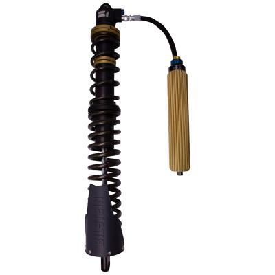 Suspension Shock Absorber and Coil Spring Assembly Monotube Rear Left Can-Am Maverick X3 RS Turbo R Type III Hard Anodized Black Hawk Powersports Bilstein