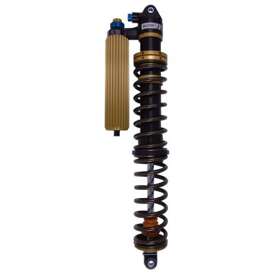 Suspension Shock Absorber and Coil Spring Assembly Monotube Front Left Can-Am Maverick X3 Type III Hard Anodized Black Hawk Powersports Bilstein