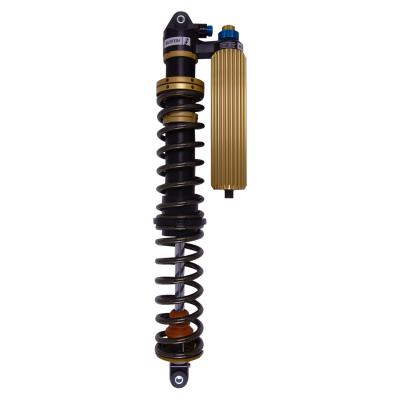 Suspension Shock Absorber and Coil Spring Assembly Monotube Front Left Can-Am Maverick X3 Type III Hard Anodized Black Hawk Powersports Bilstein