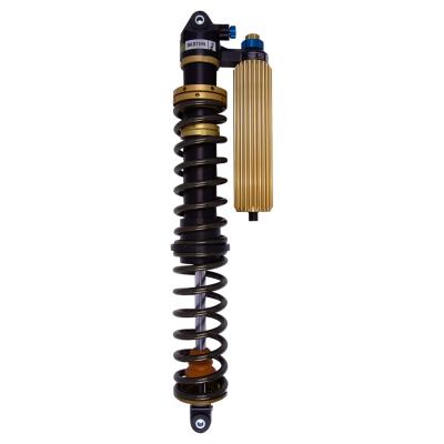 Suspension Shock Absorber and Coil Spring Assembly Monotube Front Right Can-Am Maverick X3 Max RS Turbo R Type III Hard Anodized Black Hawk Powersports Bilstein