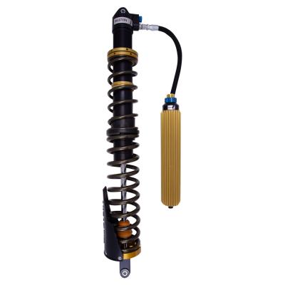 Suspension Shock Absorber and Coil Spring Assembly Monotube Rear Left Can-Am Maverick X3 Max RS Turbo R Type III Hard Anodized Black Hawk Powersports Bilstein