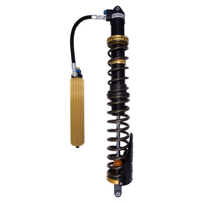 Suspension Shock Absorber and Coil Spring Assembly Monotube Rear Left Can-Am Maverick X3 Max RS Turbo R Type III Hard Anodized Black Hawk Powersports Bilstein