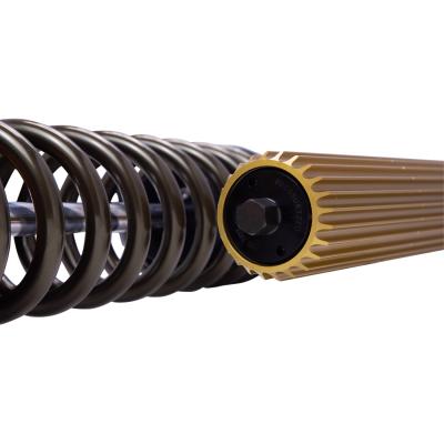 Suspension Shock Absorber and Coil Spring Assembly Monotube Rear Left Can-Am Maverick X3 Max RS Turbo R Type III Hard Anodized Black Hawk Powersports Bilstein