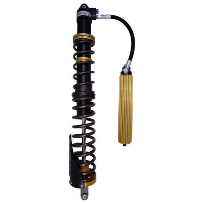Suspension Shock Absorber and Coil Spring Assembly Monotube Rear Right Can-Am Maverick X3 Max RS Turbo R Type III Hard Anodized Black Hawk Powersports Bilstein