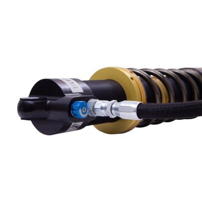 Suspension Shock Absorber and Coil Spring Assembly Monotube Rear Right Can-Am Maverick X3 Max RS Turbo R Type III Hard Anodized Black Hawk Powersports Bilstein