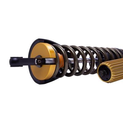 Suspension Shock Absorber and Coil Spring Assembly Monotube Rear Right Can-Am Maverick X3 Max RS Turbo R Type III Hard Anodized Black Hawk Powersports Bilstein