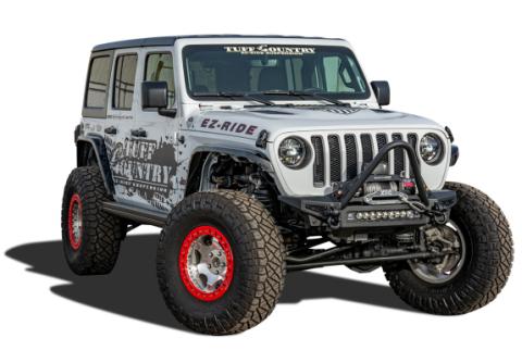 4 Inch Lift Kit 18-19 Jeep Wrangler JLU 4 Door Models Only Tuff Country