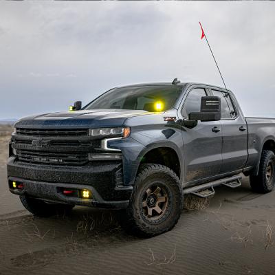 Silverado 1500 2019 Fog Pocket Mount Kit Pro Baja Amber FPK Sport WC Baja Designs