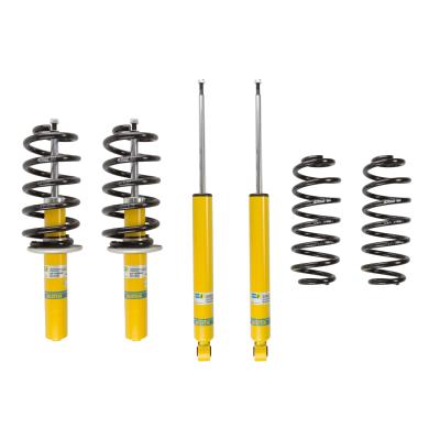 Suspension Kit Audi A4 2016-2009, A4 Quattro 2016-2009 Monotube Front Lowered Height 35mm, up to 1105kg Axle Load Rear Lowered Height 30mm, up to 1160kg Axle Load Without Electronic Suspension B12 (Pro-Kit) Bilstein