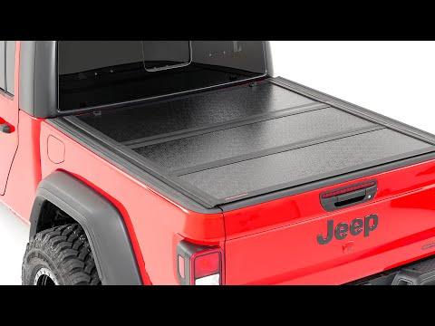 Ford Low Profile Hard Tri-Fold Tonneau Cover 19-20 Ranger 5 Foot Bed Rough Country