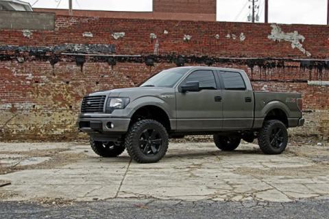 6 Inch Suspension Lift Kit Strut Spacers V2 Monotube Shocks 11-14 F-150 4WD Rough Country