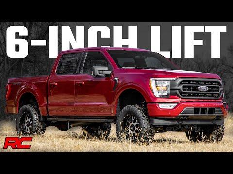 6 Inch Lift Kit V2 21-22 Ford F-150 4WD Rough Country