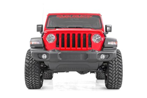 2.5 Inch Jeep Suspension Lift Kit Springs &amp; Vertex Shocks 18-20 Wrangler JL Rough Country