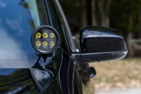 LED Light Ditch Mount 2 Inch Spectrum Pair Spot Jeep KL 14-21 Rough Country