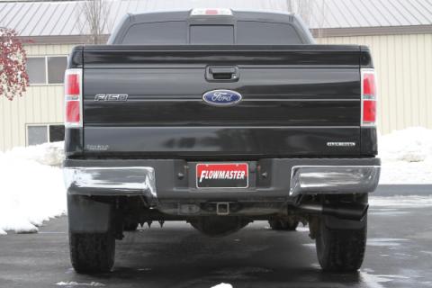 Flow Fx Cat-Back Exhaust System Fits 2009-2014 Ford F-150 With 3.5L Ecoboost, 4.6L, 5.0L, 5.4L Engines Moderate Sound Flowmaster