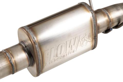 Flow Fx Direct Fit Muffler Fits 14-25 Ram 2500/3500 6.4L Gas Engine Ffx Direct Fit Muffler Exhaust System, 409 Stainless Steel Flowmaster