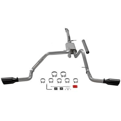 Flow Fx Cat-Back Exhaust System Fits 2019-2026 GM 1500 2.7-Liter Cat-Back, Dual Side Exit, Stainless Steel Exhaust System Flowmaster