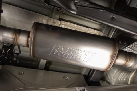 Flow Fx Direct Fit Muffler Fits 20-26 GM 2500Hd/3500Hd 6.6L Gas Engine Ffx Direct Fit Muffler Exhaust System, 409 Stainless Steel Flowmaster