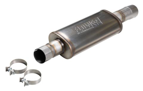 Flow Fx Direct Fit Muffler Fits 20-26 GM 2500Hd/3500Hd 6.6L Gas Engine Ffx Direct Fit Muffler Exhaust System, 409 Stainless Steel Flowmaster