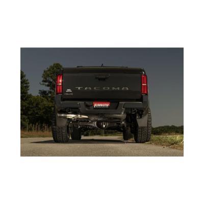 Flow Fx Cat-Back Exhaust System Fits 2024-2025 Toyota Tacoma 2.4-Liter, All Wheelbases, Flowfx Dual Out Same Side Cat-Back Exhaust System, Stainless Steel – Moderate Sound Flowmaster