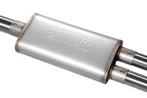 Signature Series Exhaust System Fits 2019-2026 (New Body) Silverado/Sierra 1500 Crew Cab/Double Cab Models With 5.3L And Factory Dual Tailpipes, 304 Stainless Steel Exhaust Flowmaster