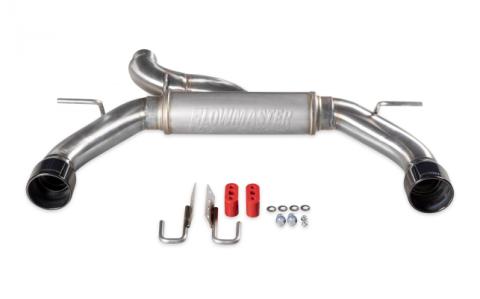 Signature Series Exhaust System Fits 2021-2025 Ford Bronco 2.3/2.7-Liter, Axle-Back, 304 Stainless Steel, Dual Rear Exit Exhaust Flowmaster
