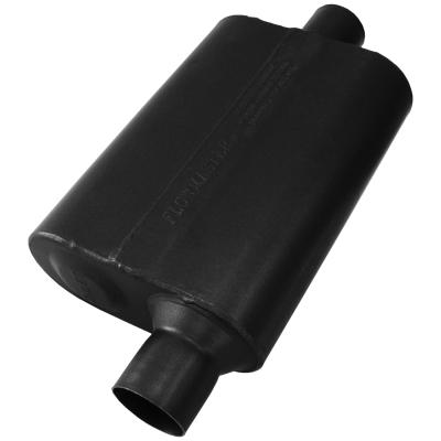 40 Series Chambered Muffler 40 Series Stainless Steel 2.50 Offset In 2.50 Center Out Aggressive Sound Flowmaster