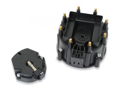 8123, Cap And Rotor Kit, Black, Hei Style, Kit ACCEL