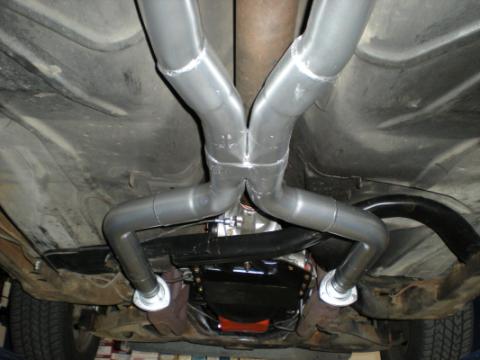 Scavenger Series Universal X-Pipe Kit Scavenger Crossover Pipe Kit 3.00 Inch Universal 5-Piece Kit 409SS Flowmaster