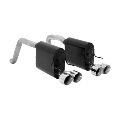 Force Ii Axle-Back Exhaust System 2005-2008 Corvette 6.0L, 6.2L Engines Does Not Fit Zr1 Moderate To Mild Sound Flowmaster