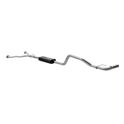American Thunder Cat-Back Exhaust System Fits Nissan Titan 2004-2015 With 5.6L Engine Aggressive To Moderate Sound Flowmaster