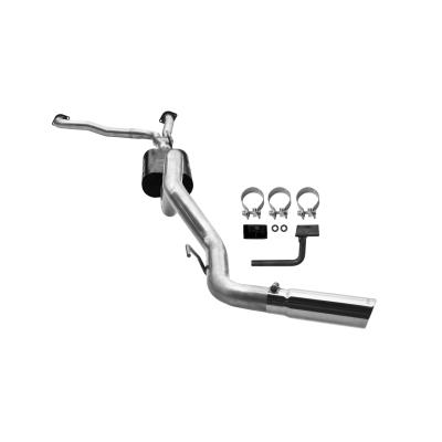 American Thunder Cat-Back Exhaust System Fits Nissan Titan 2004-2015 With 5.6L Engine Aggressive To Moderate Sound Flowmaster