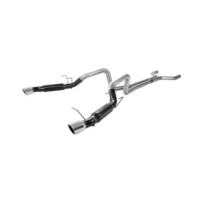 Outlaw Cat-Back Exhaust System 2011-2012 Ford Mustang Gt 5.0L Coupes &amp; Convertibles. Does Not Fit Gt500 Aggressive Sound Flowmaster