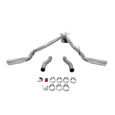 Force Ii Cat-Back Exhaust System 2014-2016 Ford F-250 Super Duty/F-350 Super Duty With 6.2L Gas Engine Moderate To Mild Sound Flowmaster