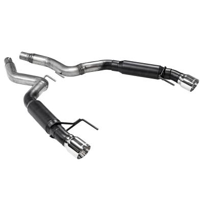 Outlaw Axle-Back Exhaust System Fits 2015-2023 Ford Mustang With The 2.3L Ecoboost Or 3.7L Engine Aggressive Sound Flowmaster