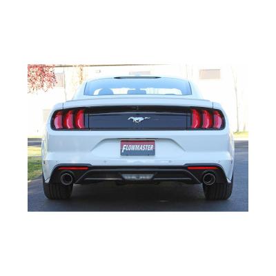 Outlaw Axle-Back Exhaust System Fits 2015-2023 Ford Mustang With The 2.3L Ecoboost Or 3.7L Engine Aggressive Sound Flowmaster