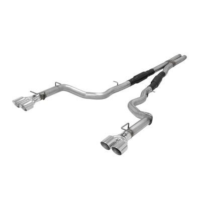 Outlaw Cat-Back Exhaust System 2015-2016 Dodge Challenger R/T With 5.7L Hemi Engine Aggressive Sound Flowmaster