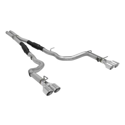 Outlaw Cat-Back Exhaust System 2015-2016 Dodge Challenger R/T With 5.7L Hemi Engine Aggressive Sound Flowmaster