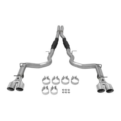 Outlaw Cat-Back Exhaust System 2015-2016 Dodge Challenger R/T With 5.7L Hemi Engine Aggressive Sound Flowmaster