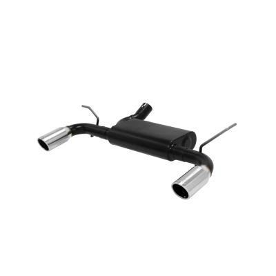 Force Ii Axle-Back Exhaust System 2012-2018 Jeep Wrangler Jk With 3.6L Engine Fits 2Dr And 4 Dr Models Moderate Sound Flowmaster